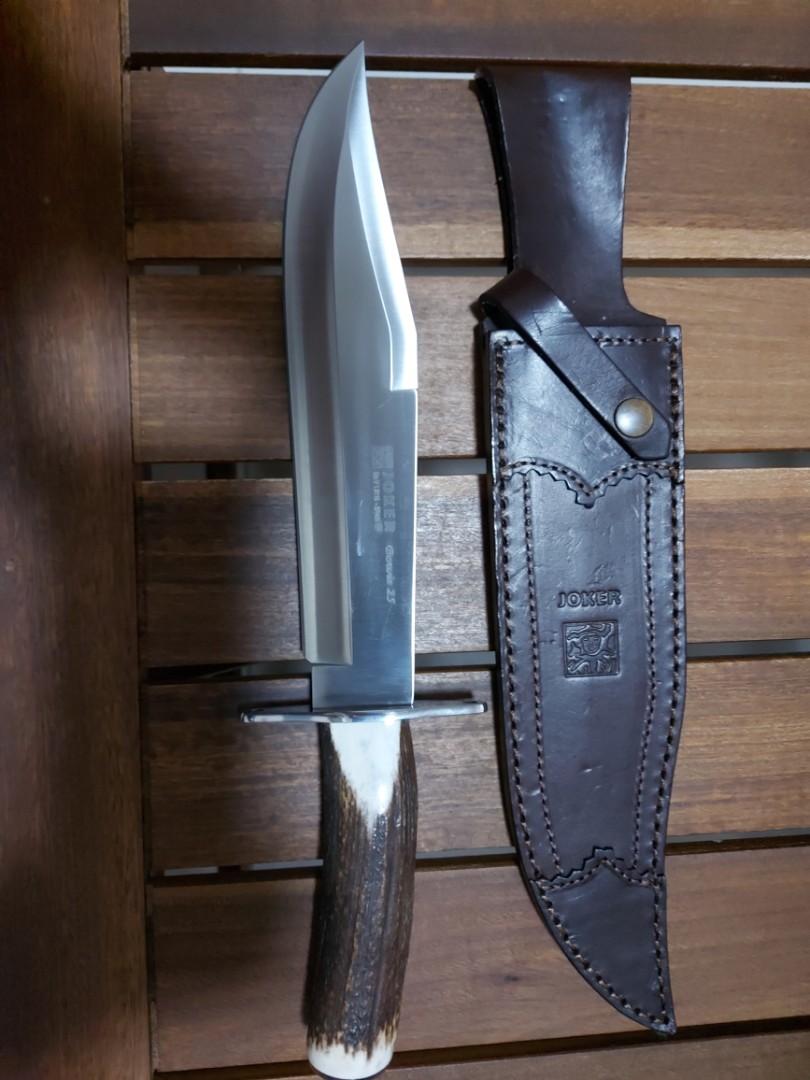 JOKER Hunting Knife, Sports Equipment, Hiking & Camping on Carousell