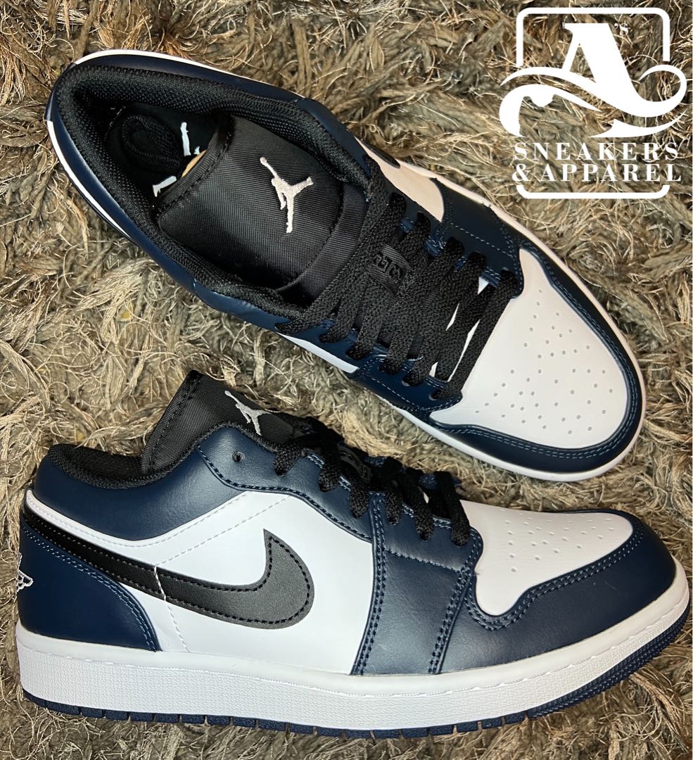 Jordan 1 low Dark Teal, Men's Fashion 