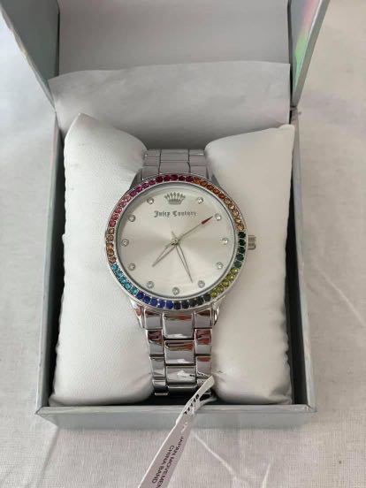 Juicy couture silver clearance watch