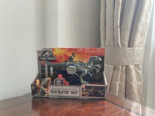 Jurassic World velociraptor blue rip and run dinos