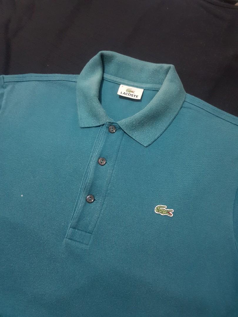 Kaos Kerah Lacoste Original Second 