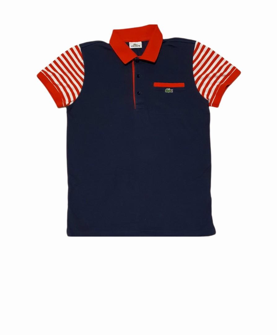 size of lacoste shirts