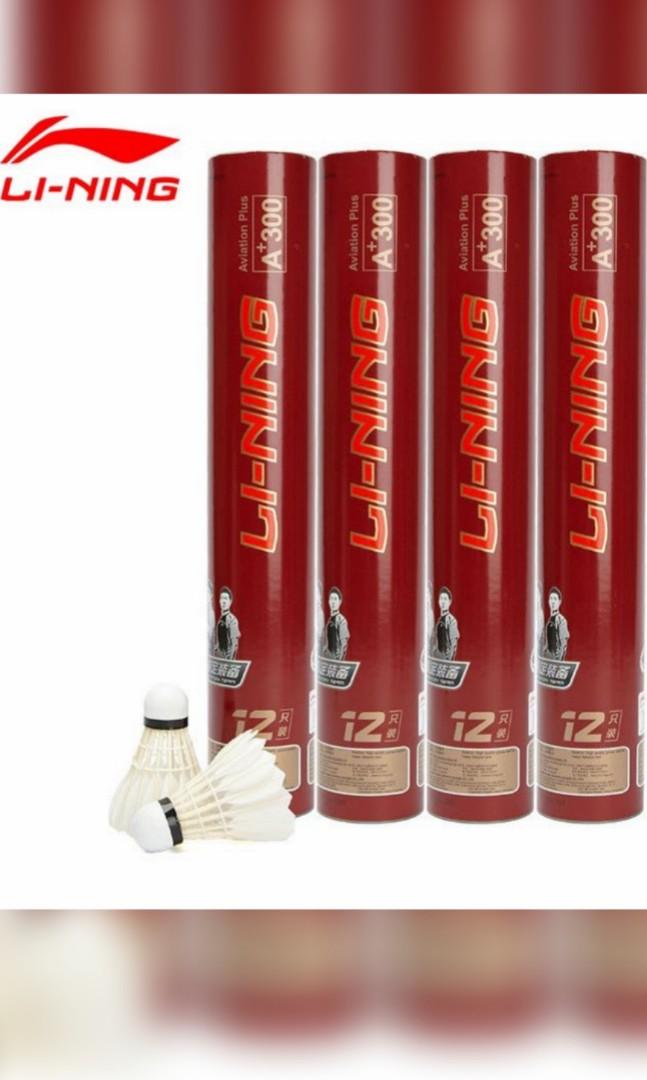 Lining a+300 a300 shuttlecock, Sports Equipment, Sports & Games, Racket