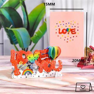 3D Pop Up Card | Greeting Card | Gift Card | Popup Card