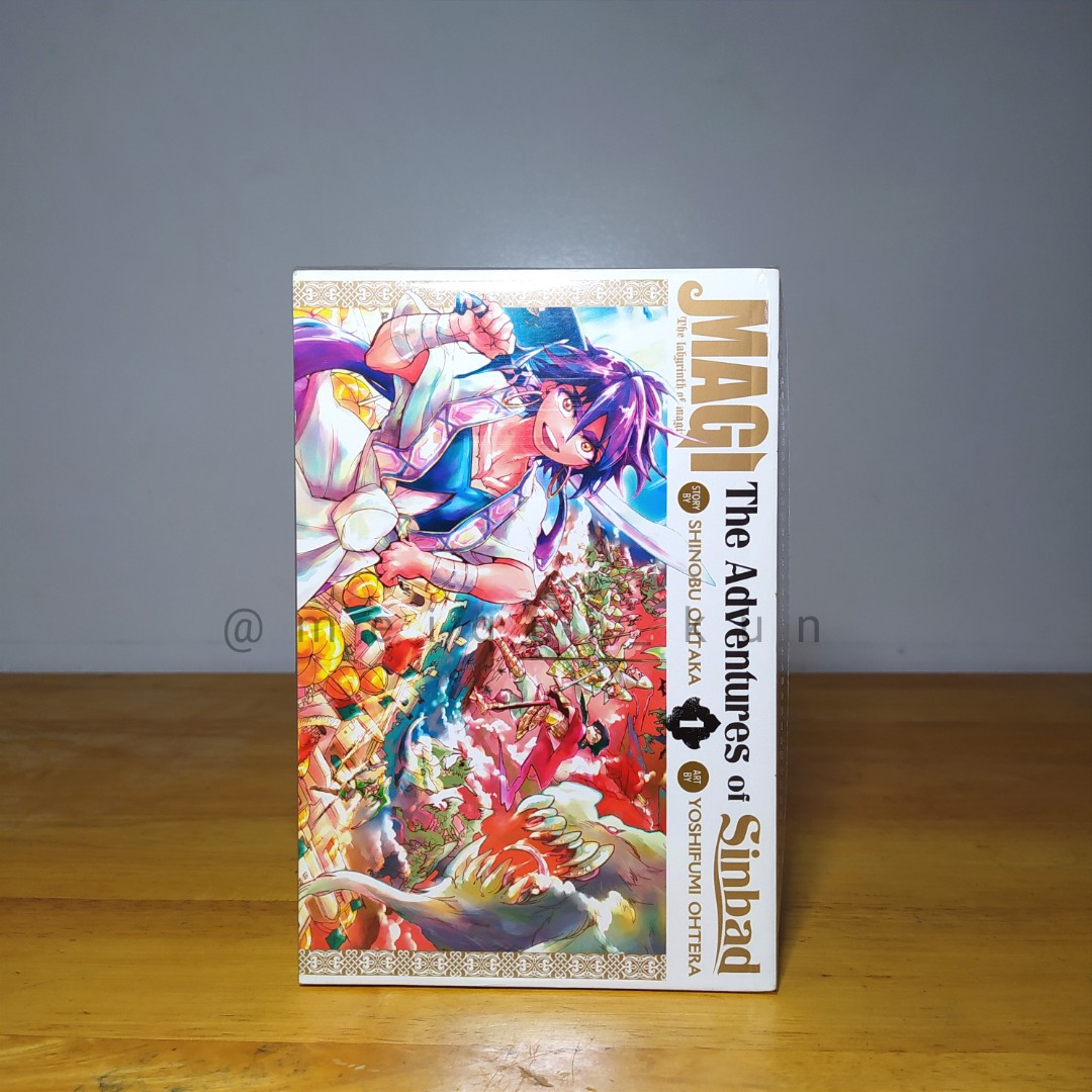 Magi: The Adventures of Sinbad, Volume 1 [Brand New English Manga ...