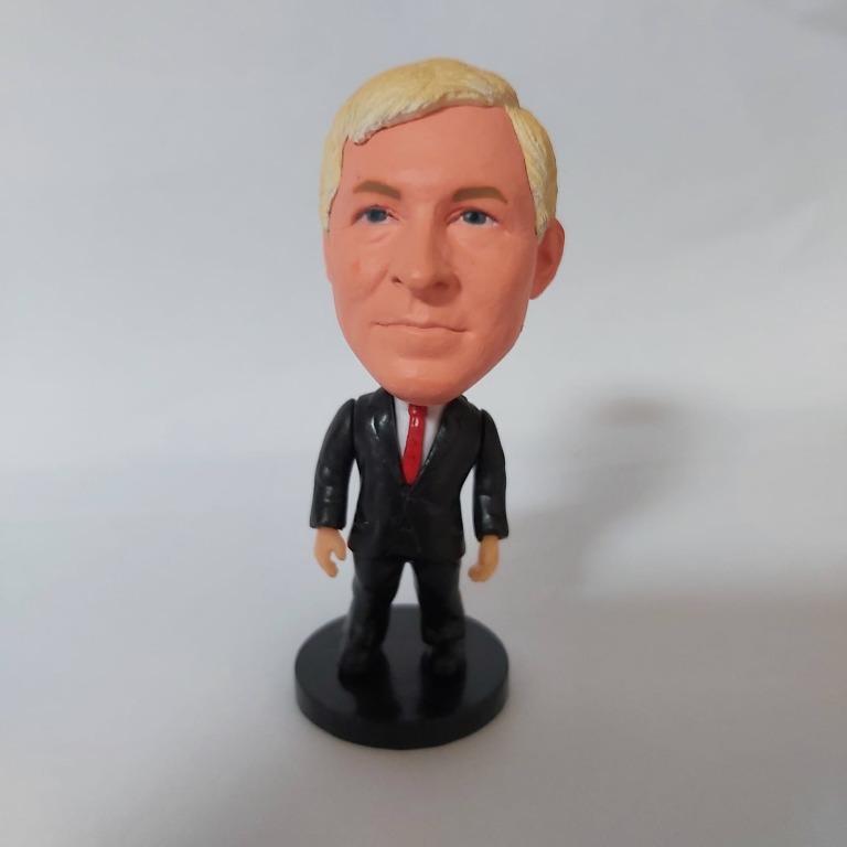 Manchester United Manager Sir Alex Ferguson Football Figurine, Hobbies
