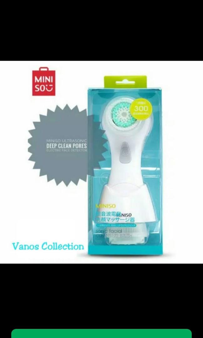Miniso Sonic Facial Cleansing Brush electric pembersih wajah sikat