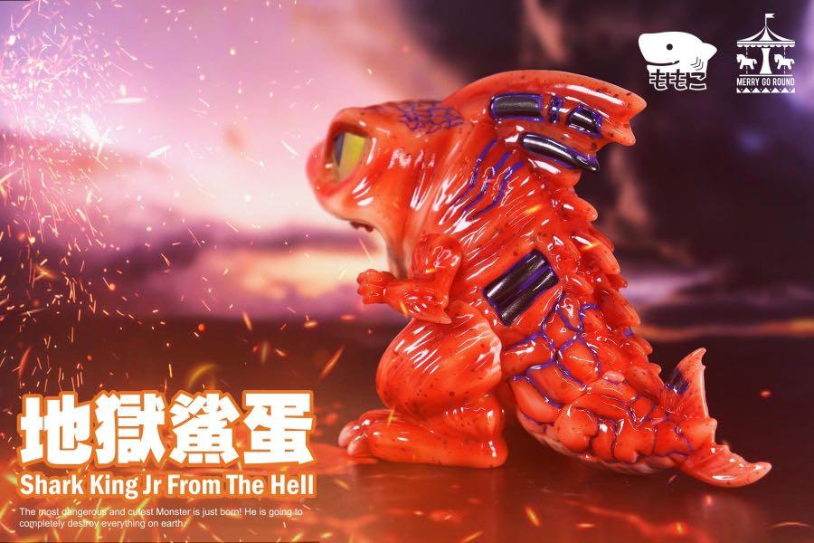 200% Mecha Shark Lords DX Set by Momoco x Merry Go Round - Vinyl 