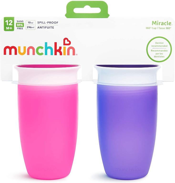 Munchkin Gentle Transition Sippy Cup, 10oz in Purple