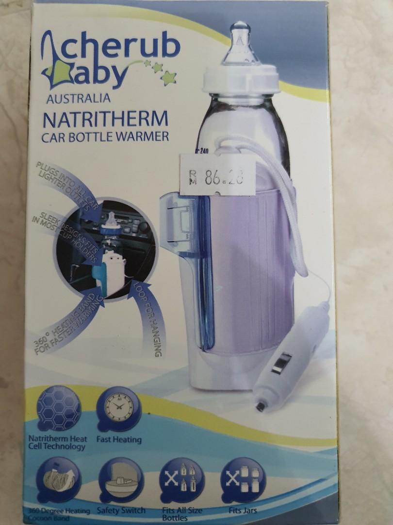 Cherub baby car bottle warmer clearance