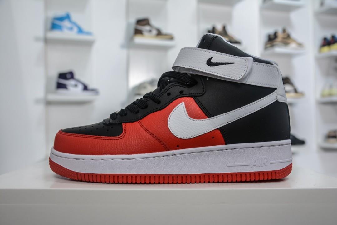 NBA Nike Air Force 1 High Chile Red DC8870-001