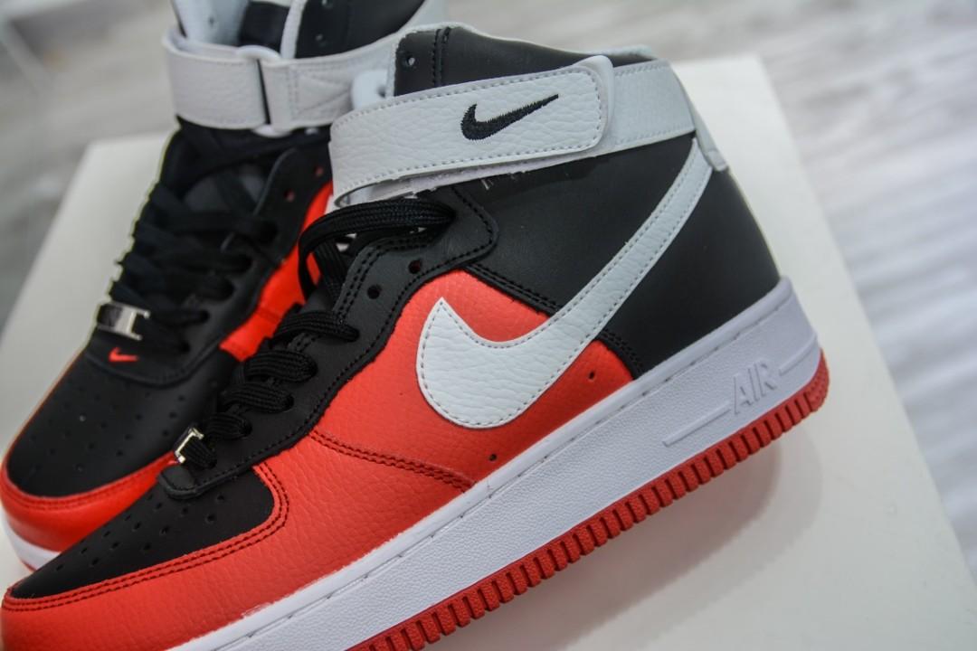 NBA Nike Air Force 1 High Chile Red DC8870-001