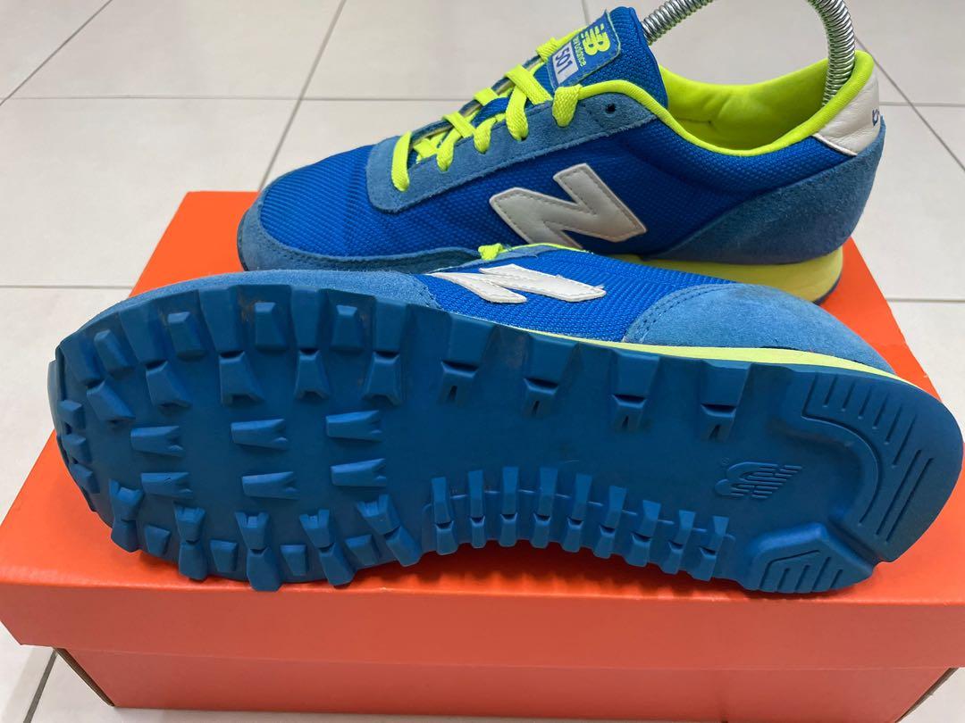New balance deals 501 blue yellow