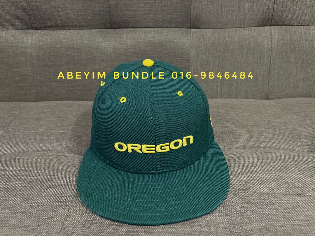 NEW ERA X OREGON DUCKS FITTED FULL CAP 