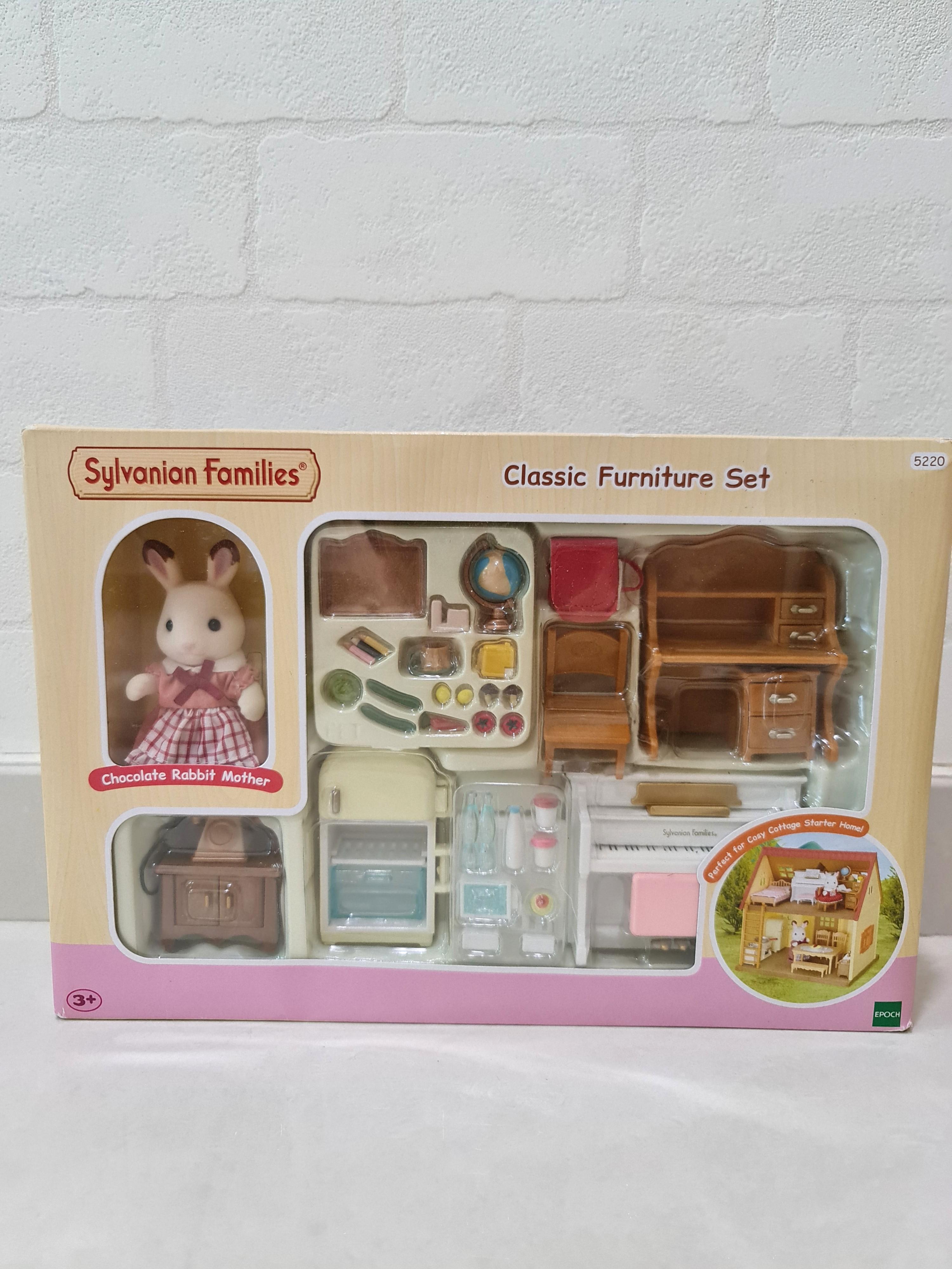 Sylvanian families classic furniture 2025 set