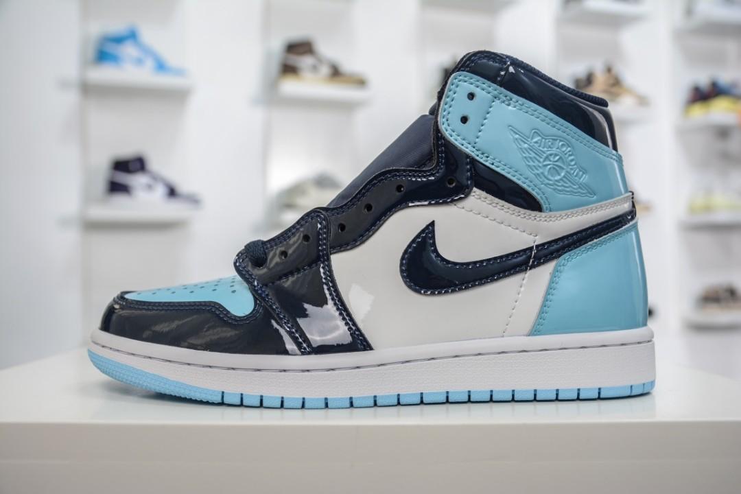 Nike Air Jordan 1 Retro High “UNC Patent” (2019) CD0641-401, Men's 