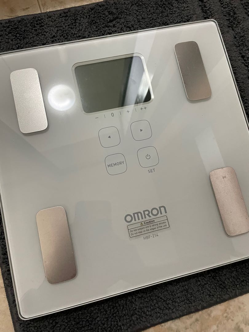 Omron weighing scales, Health & Nutrition, Health Monitors & Weighing ...
