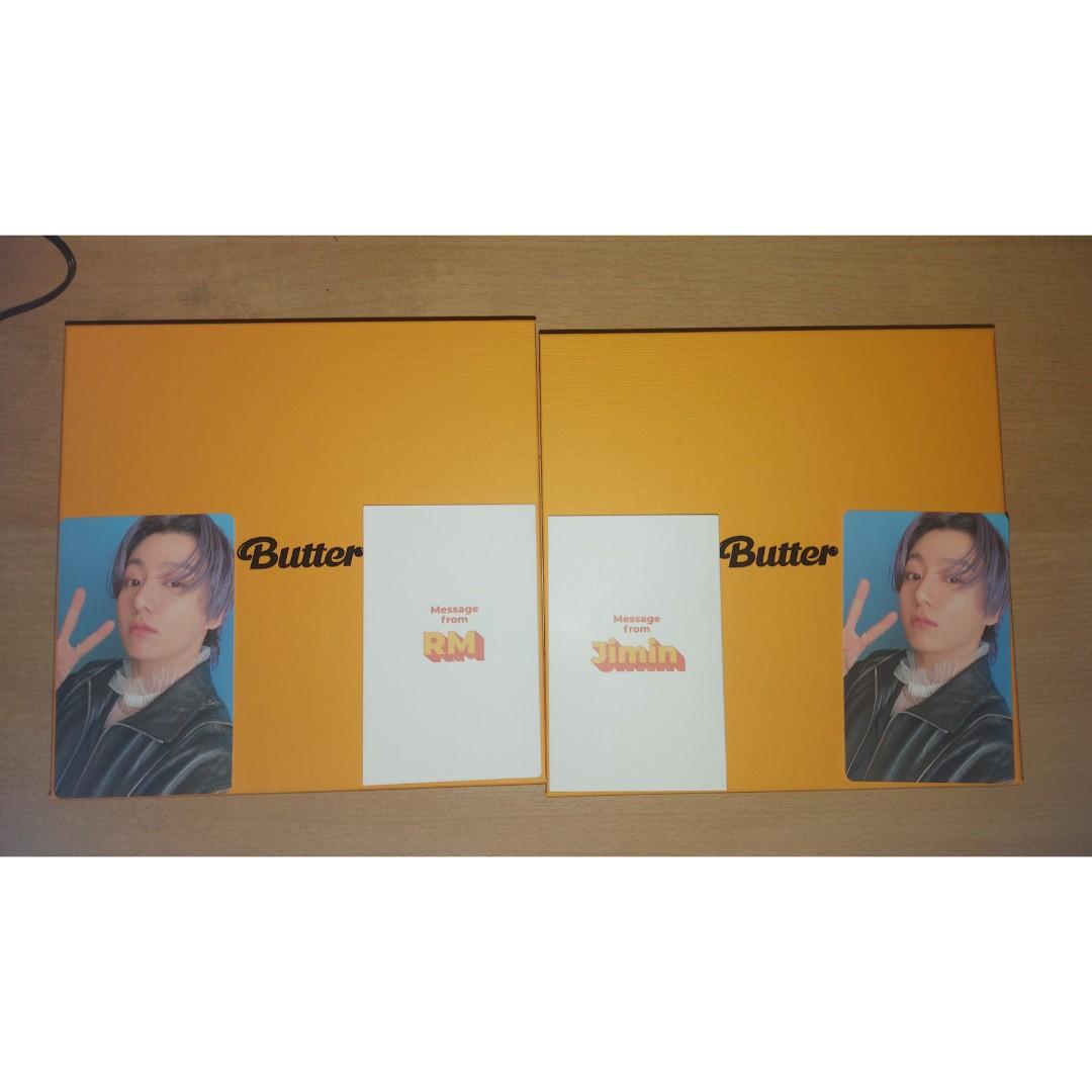 [ONHAND] BTS BUTTER ALBUM CREAM WITH JUNGKOOK PHOTOCARD PC, Hobbies