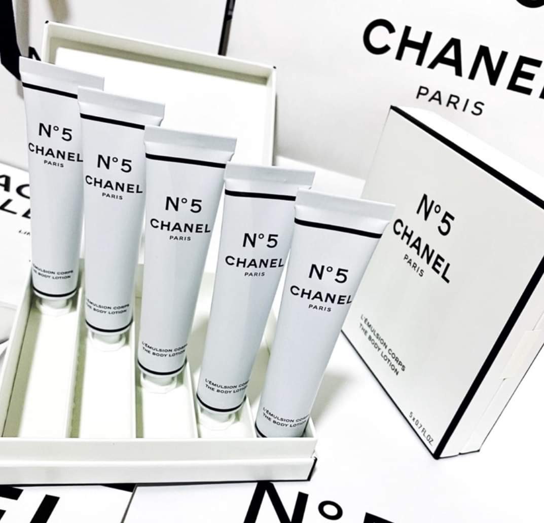 Original Chanel N5 Body Lotion (5x20ml), Beauty & Personal Care, Bath & Body,  Body Care on Carousell