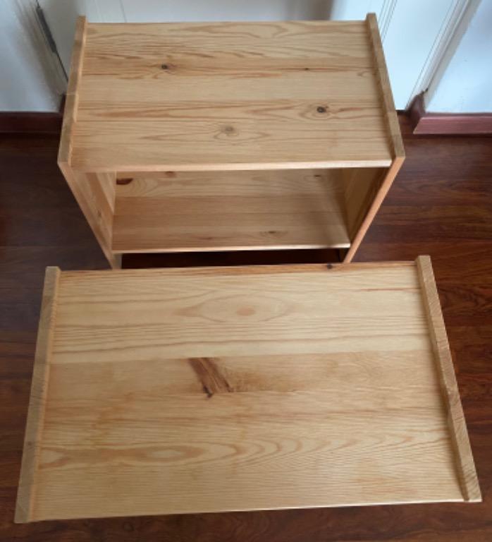 Pair of IKEA Rast Bedside Tables, Furniture & Home Living, Furniture