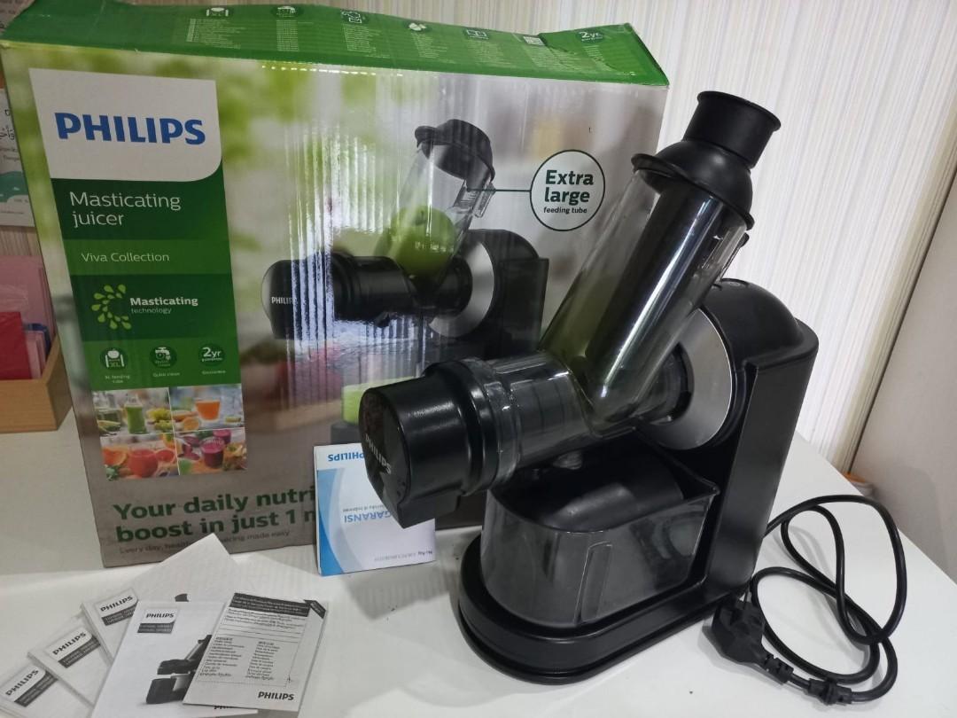 Philips masticating slow juicer hr1889, Kitchen & Appliances di Carousell