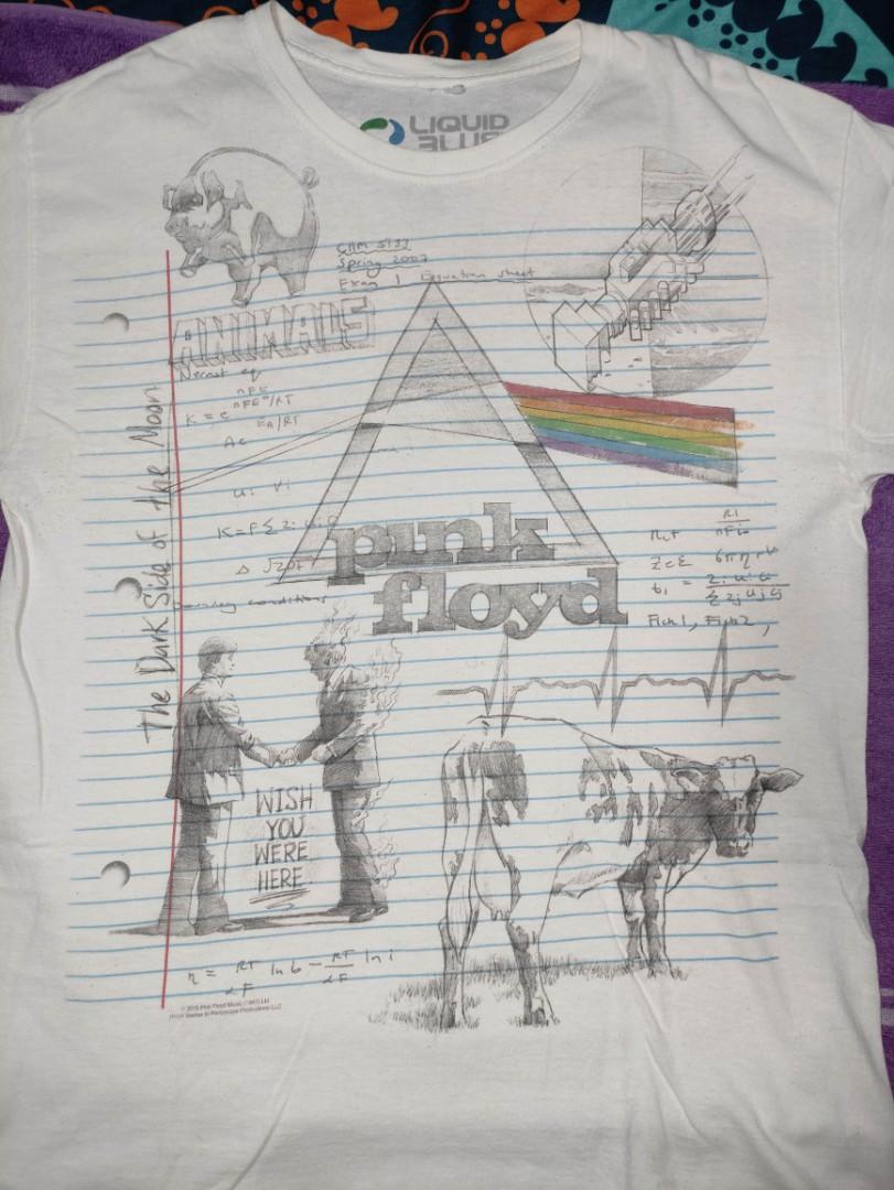 PINK FLOYD ALBUM (Category: Tshirts & Polo Shirts ) located in Quezon City. Submitted by panicbuyer461 (Listing ID 1126459360, Image 1). Description: PINK FLOYD SKETCHED ALBUM LIQUID BLUE PRINTED TAG 21.5x28 EXCELLENT 1800PHP PLUS SF 09456214292.
