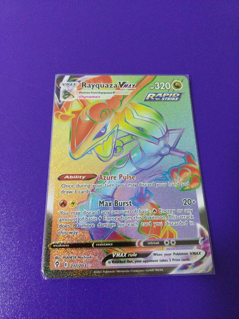 Rayquaza VMAX - 217/203 - Hyper Rare