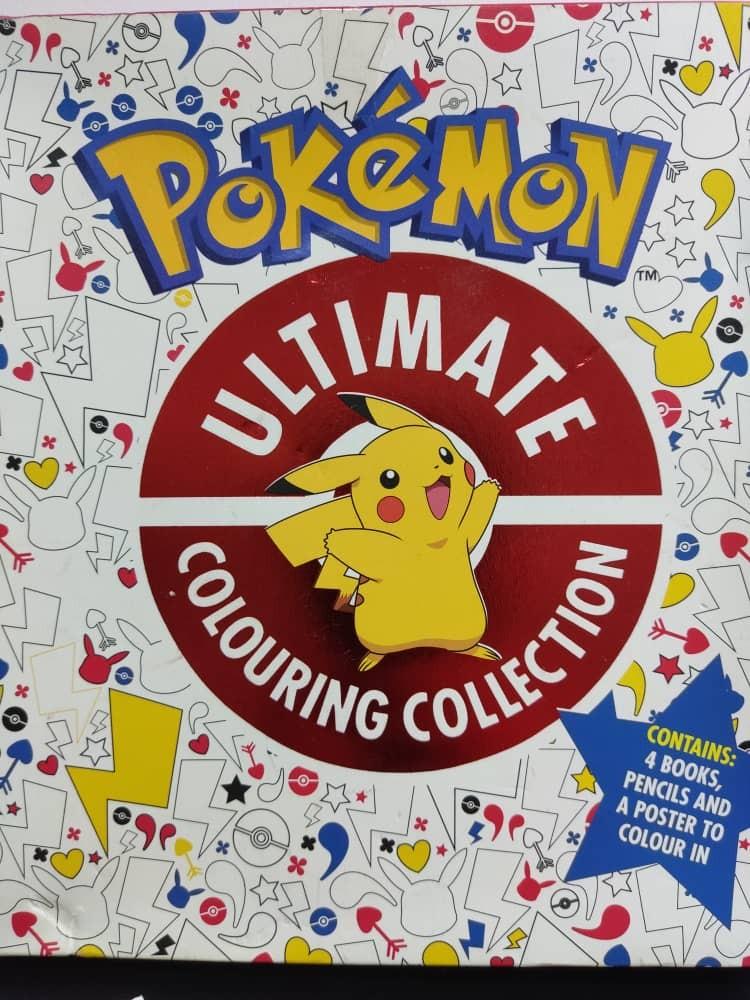 POKEMON ULTIMATE COLOURING COLLECTION, Hobbies & Toys, Books