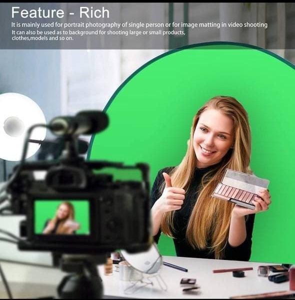 Portable GREEN SCREEN for Zoom Background FOR SALE!!, Computers & Tech