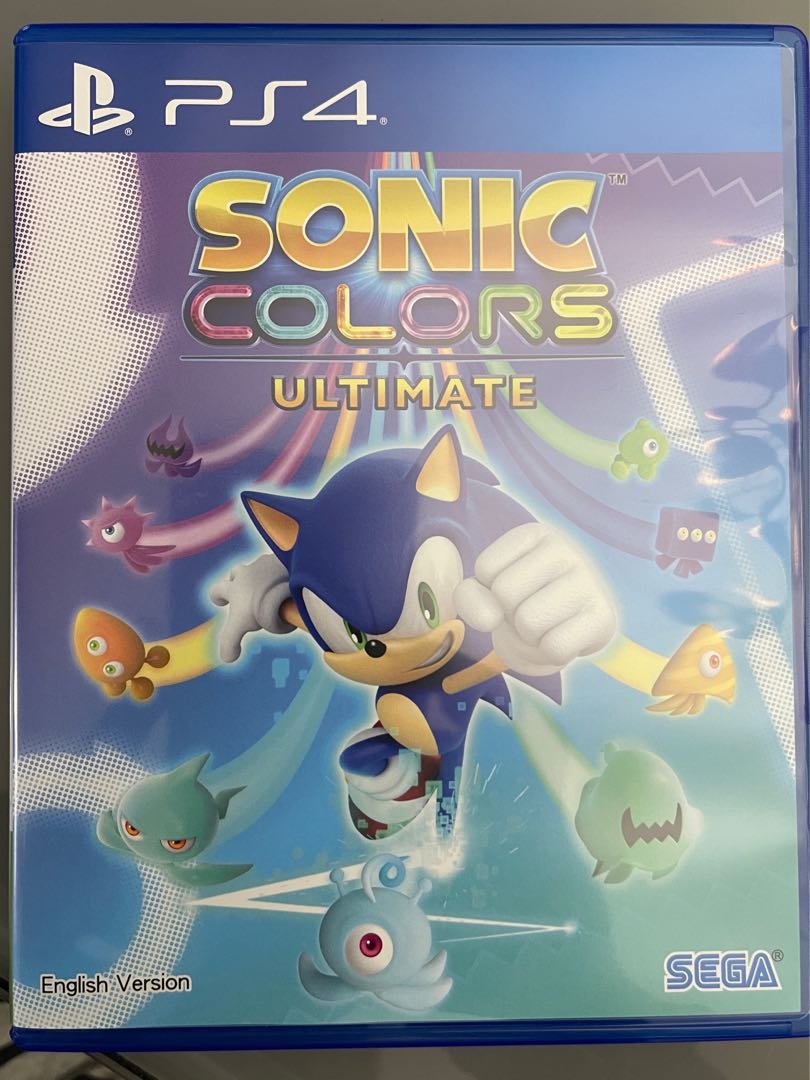 Sonic Colors Ultimate PS4 Sega PLJM-16644 Japan Used