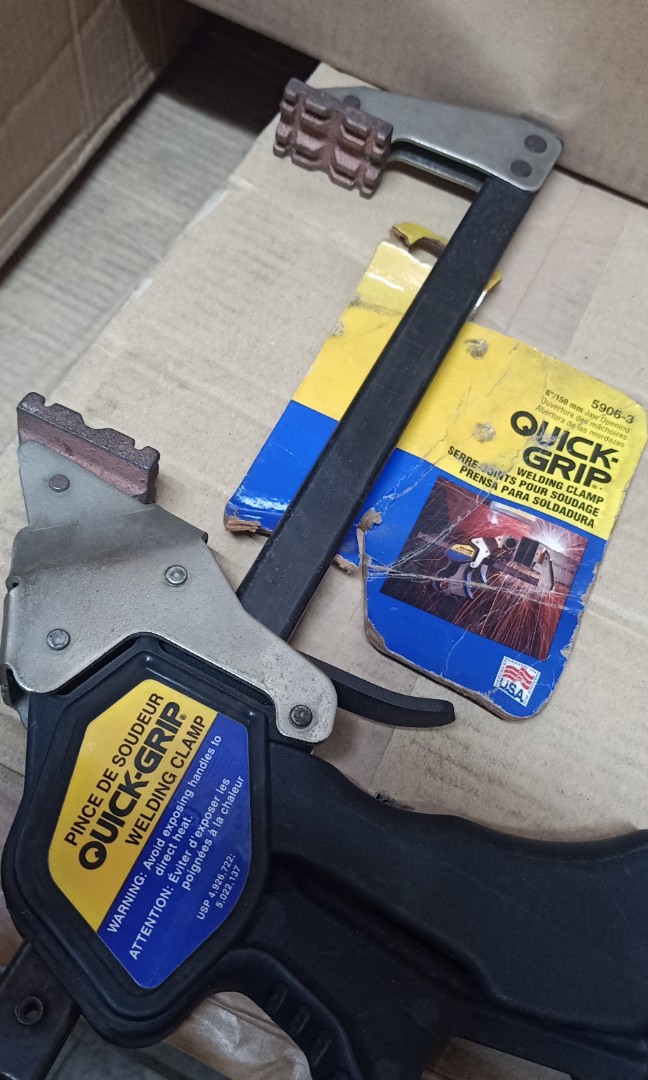 Quick Grip Welding Clamp 5906 6" jaw(made in u.s.a), Furniture & Home