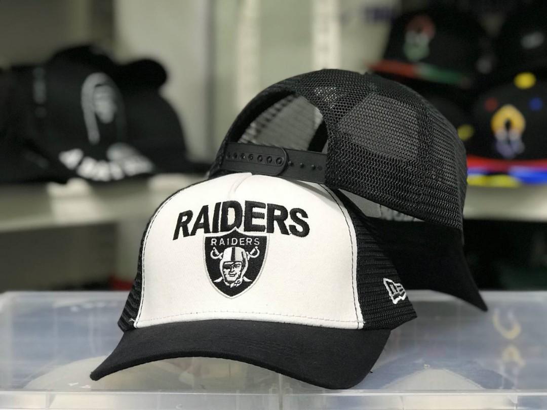 RAIDERS NEW ERA TRUCKER CAP Men s Fashion Watches Accessories Cap Hats on Carousell