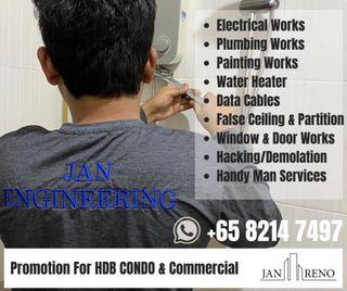 Renovation Contractor & Handy Man Services