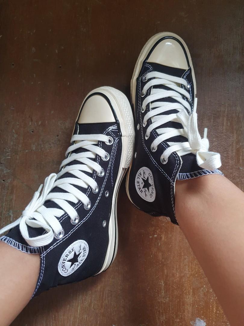 Converse 70s black 2025 low sale