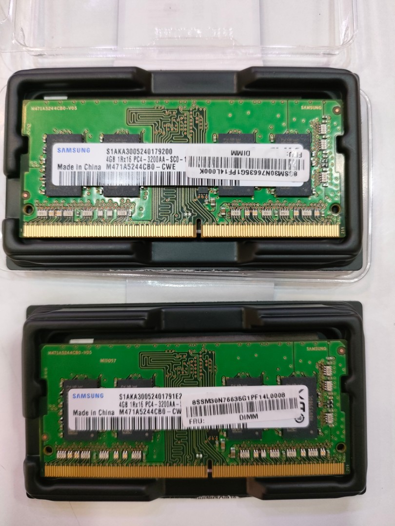 Samsung brand DDR4 3200Mhz/Kingston, Computers & Tech, Laptops ...