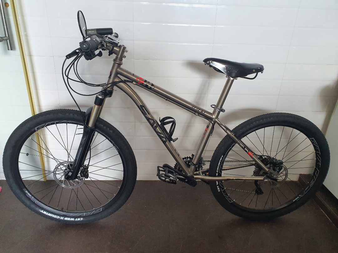 Sava mountain bike Full Titanium 30 speeds Sports Equipment Bicycles Parts Parts Accessories on Carousell