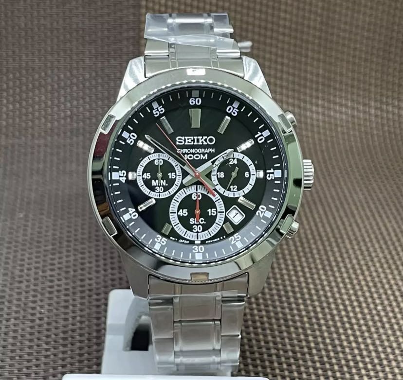Authentic Seiko SKS605P1 Neo Quartz Chronograph Watch, Men's Fashion,  Watches Accessories, Watches On Carousell 