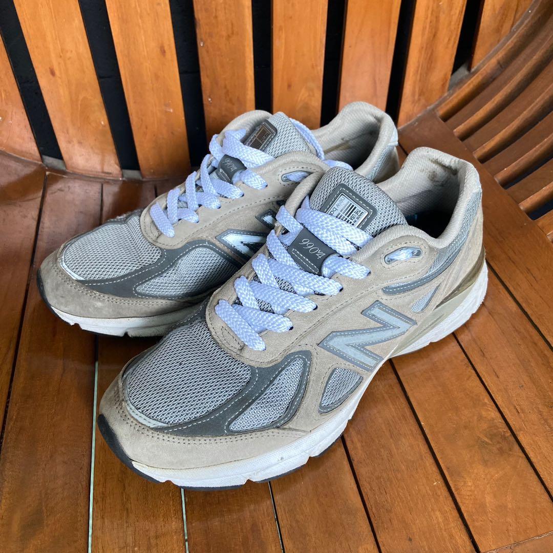 Sepatu New Balance 990 v4 Grey, Fesyen 