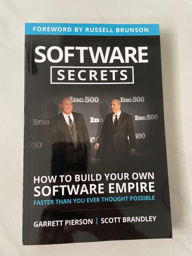 Software Secrets (Category: Storybooks) located in Singapore. Submitted by jbookstore (Listing ID 1126371449, Image 1). Description: How to build your own software empire faster than you ever thought possible.