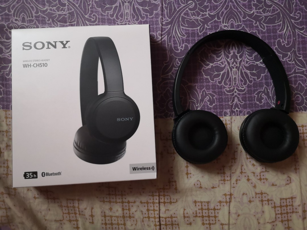 SONY Wireless Stereo Headset (WH-CH510), Audio, Headphones \u0026 Headsets on  Carousell