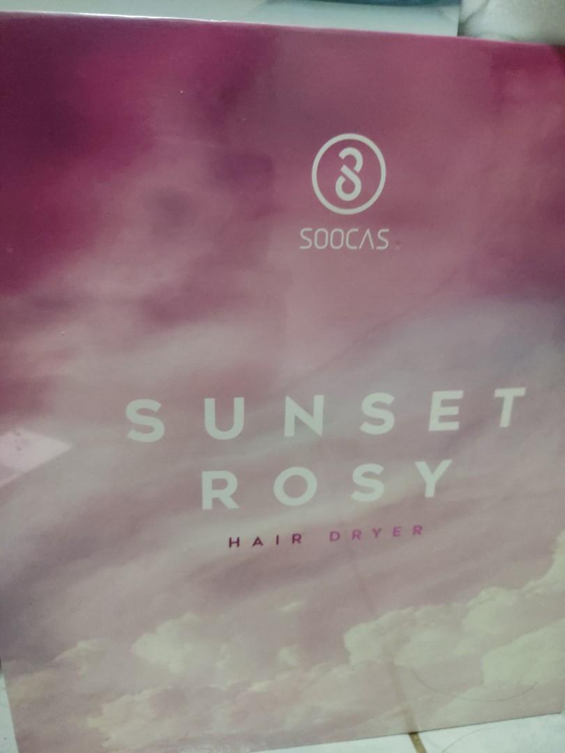 Soocas H5 Anion Hair Dryer (Sunset Rosy), Beauty & Personal Care, Hair ...