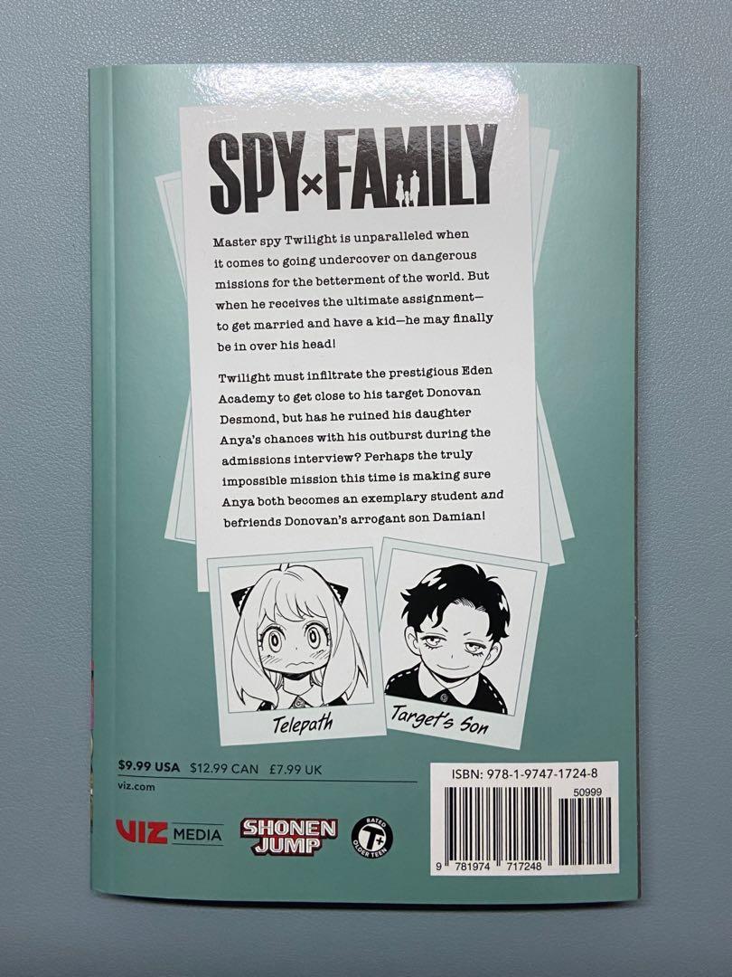 Spy x Family Vol. 1, 2, 3 - SET, Hobbies & Toys, Books & Magazines