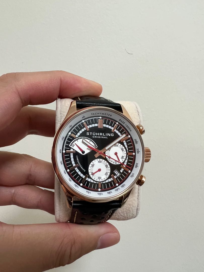 Stuhrling rose gold store