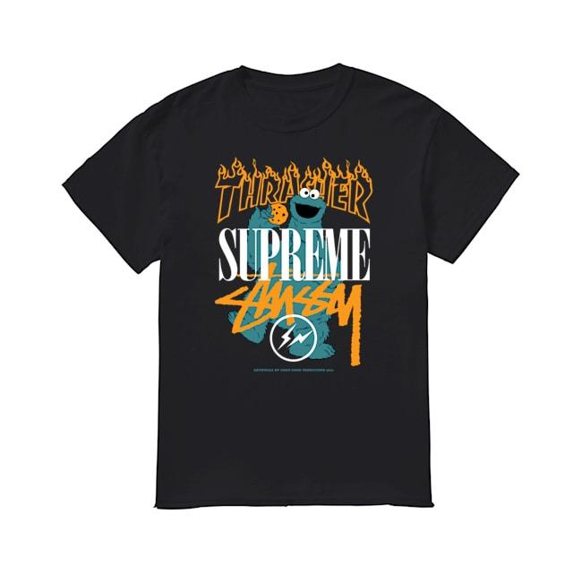 Supreme sesame store street shirt