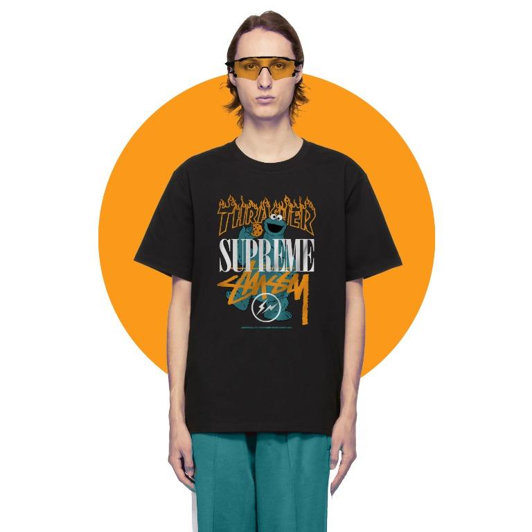 Supreme sesame street shirt sale