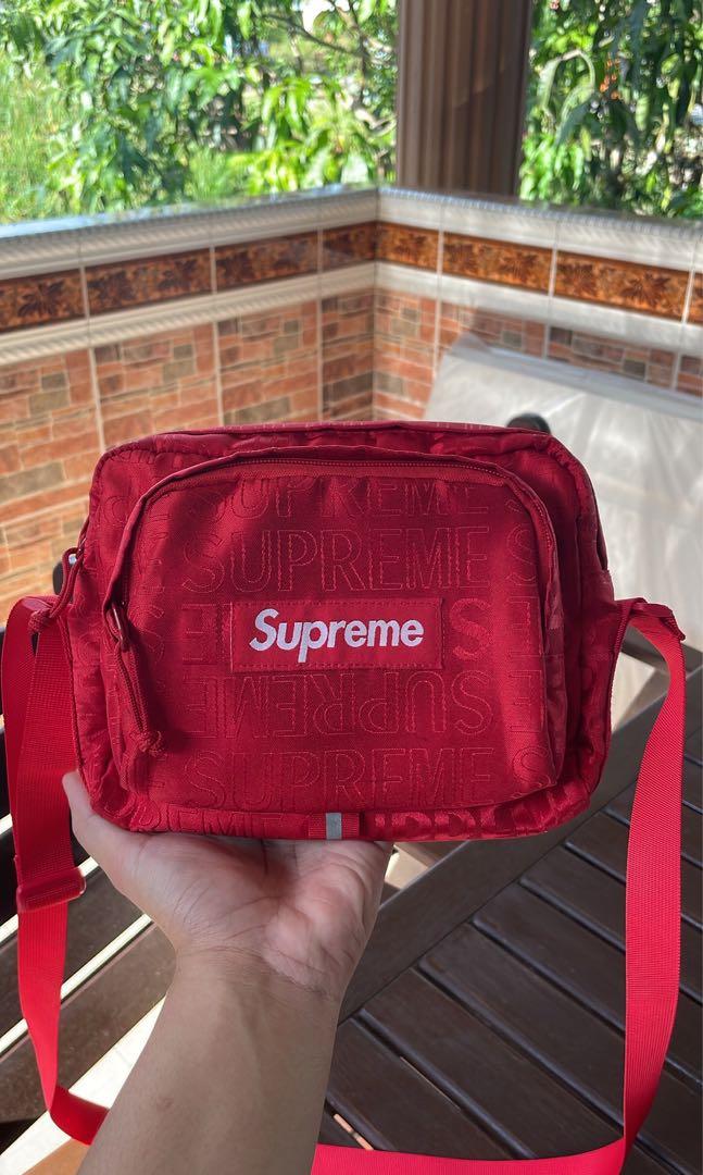 Supreme SS19 Shoulder Bag Red, Men's Fashion, Bags, Sling Bags on