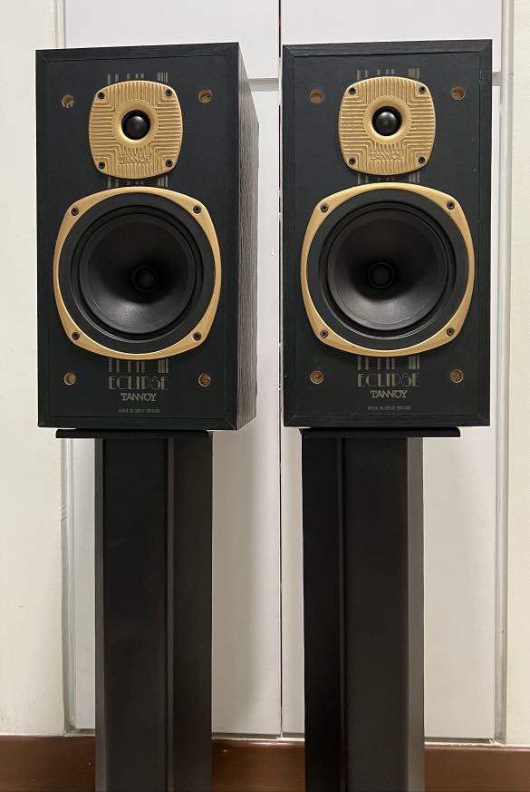 Tannoy Eclipse Vintage Speakers with stand