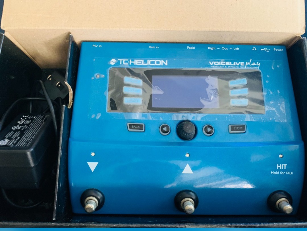 Tc Helicon Voicelive Play Vocal Harmony And Effects Audio Other Audio Equipment On Carousell