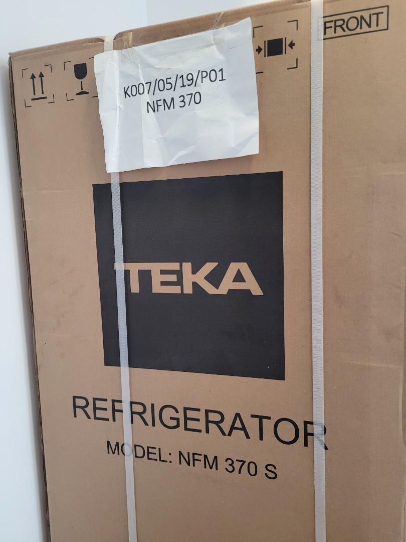 TEKA NFM 370 S FRIDGE ( free shipping within klang valley), TV & Home
