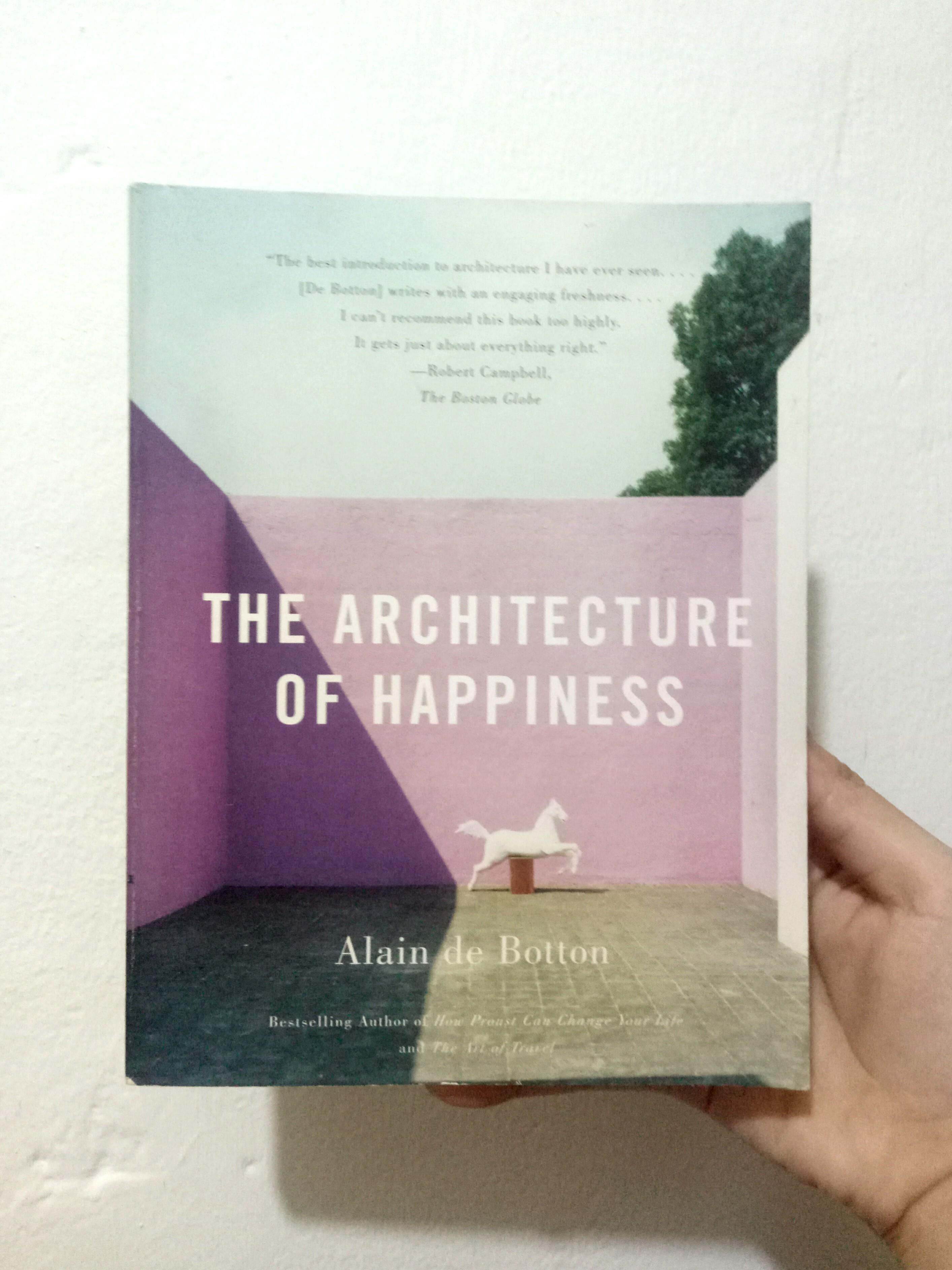 The Architecture of Happiness by Alain de Botton, Buku & Alat Tulis
